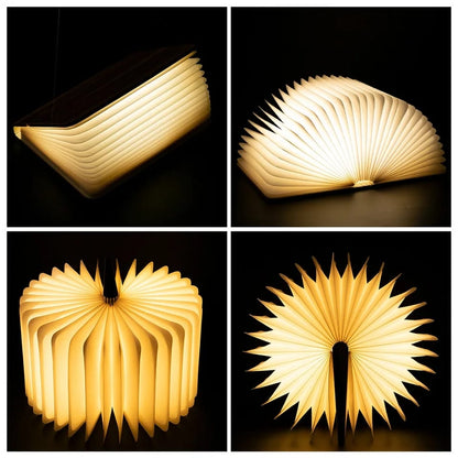 LED Wooden Book Lamp – The Perfect Reading Companion