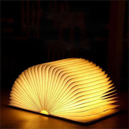 LED Wooden Book Lamp – The Perfect Reading Companion