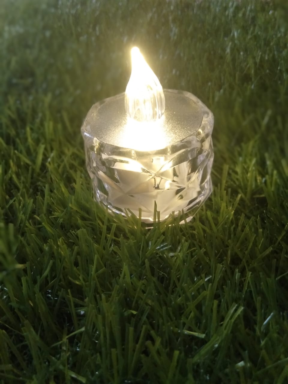 Crystal Glow Mini LED Candles – Battery-Operated Elegance for Every Occasion"