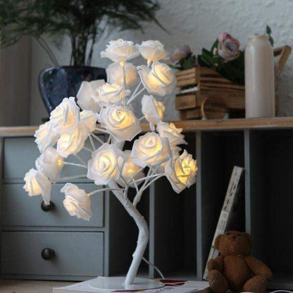 LED Rose Flower Tree Table Lamp